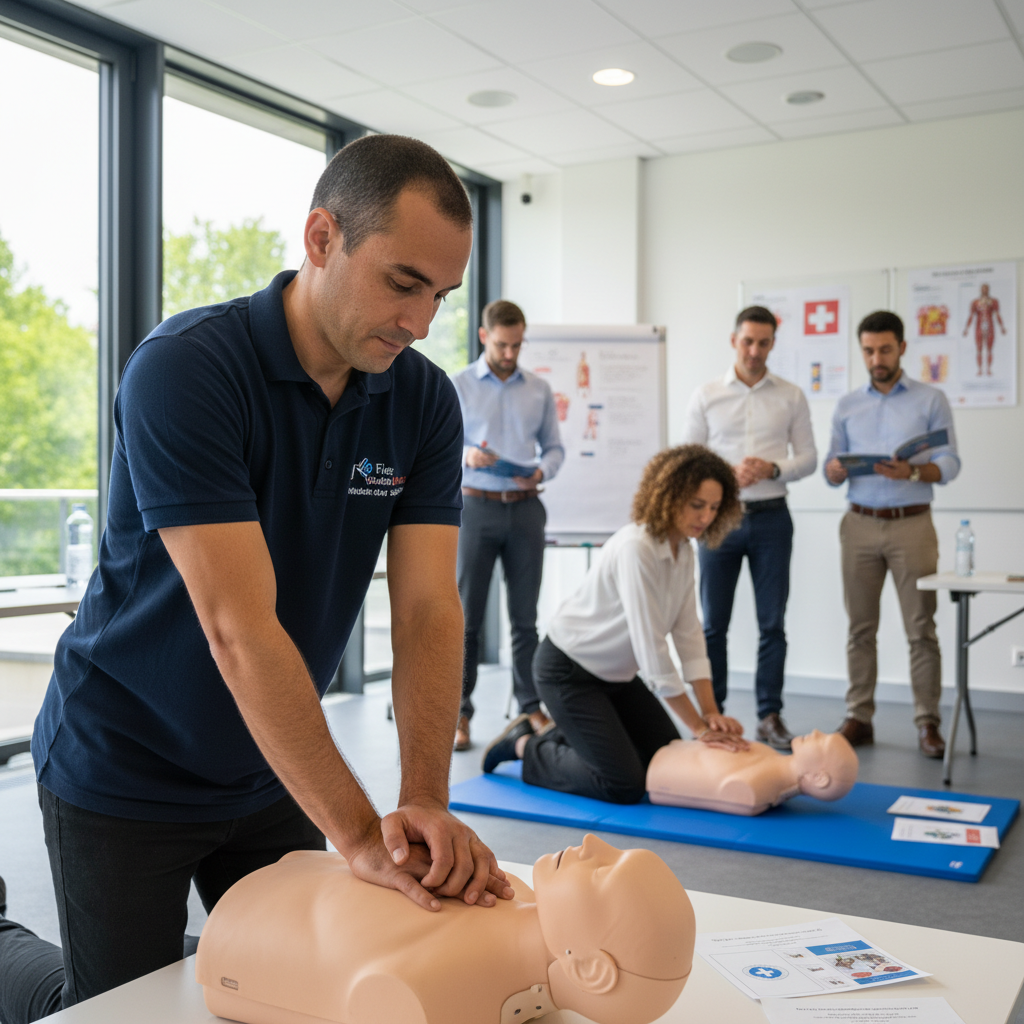 Formation secourisme SST à Saint-Cyr-l'École : protégez vos équipes efficacement