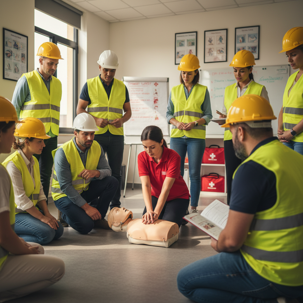 Formation secourisme SST à Épône : devenez acteur de la sécurité au travail