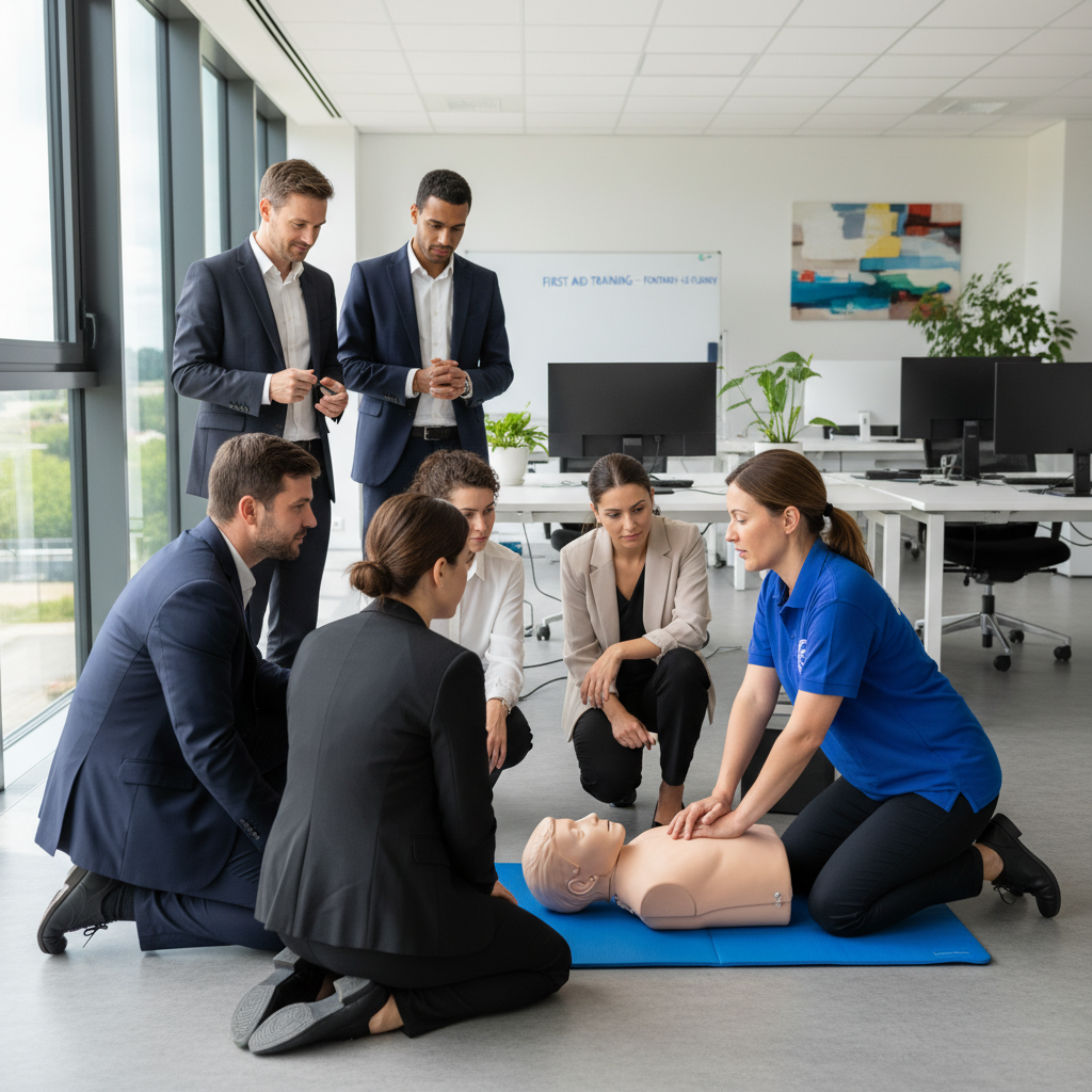 Formation secourisme SST à Fontenay-le-Fleury pour les entreprises des Yvelines