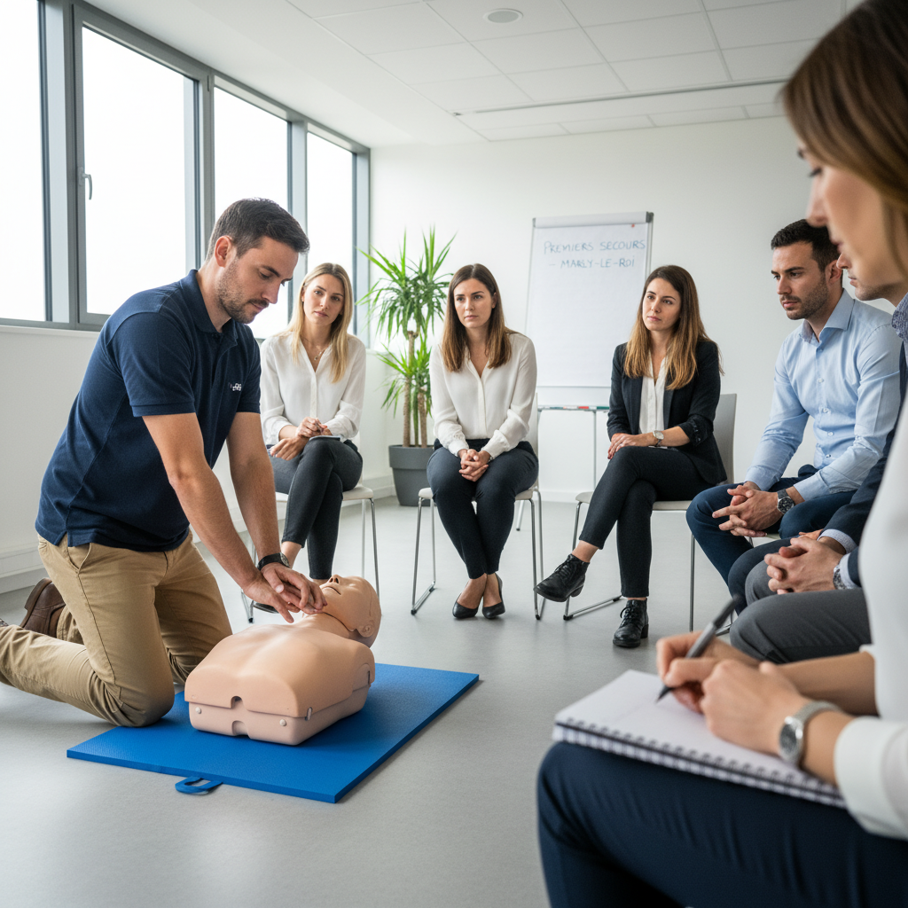 Formation secourisme SST à Marly-le-Roi – Sessions intra et inter-entreprise