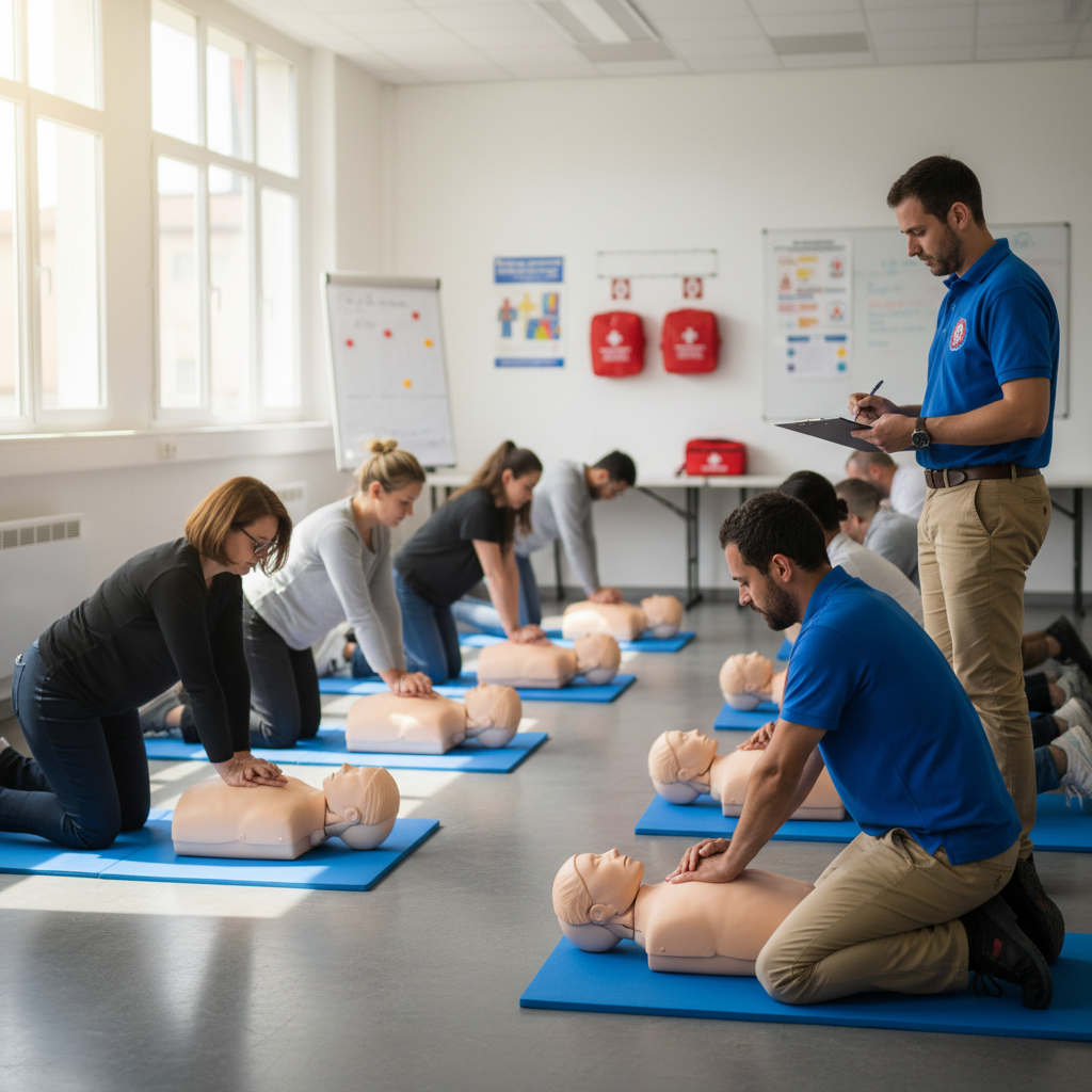 Formation secourisme SST à Saint-Germain-en-Laye pour sécuriser vos équipes