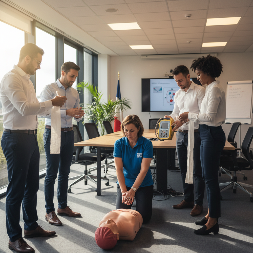 Formation secourisme SST à Mantes-la-Jolie : formez vos salariés aux gestes qui sauvent