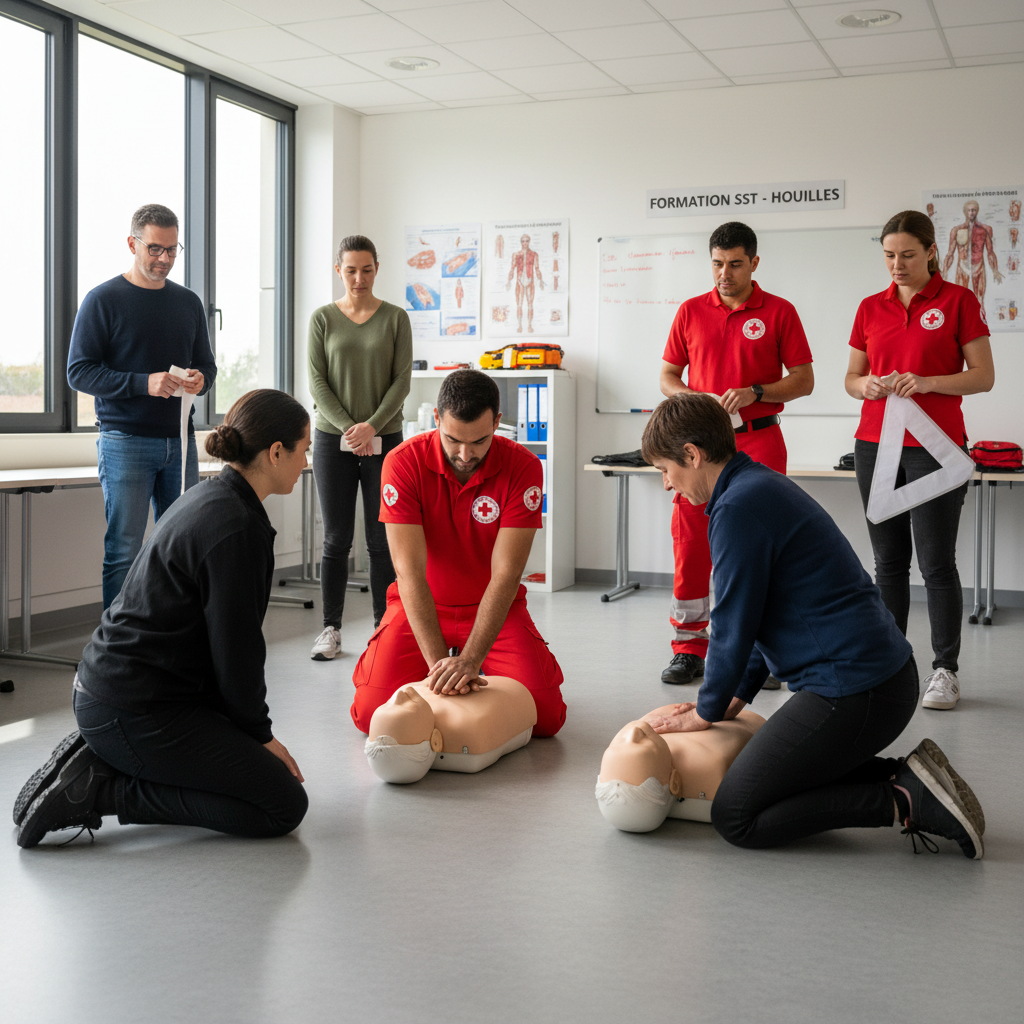 Formation secourisme SST à Houilles – Certifiez vos équipes rapidement