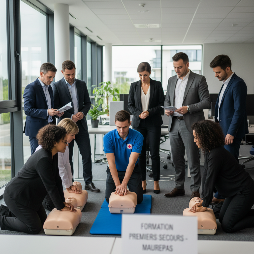 Formation secourisme SST à Maurepas pour les entreprises des Yvelines